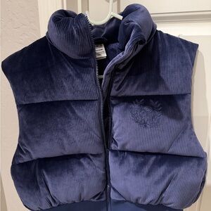 PINK Victoria's Secret Navy Puffer Vest for Kids